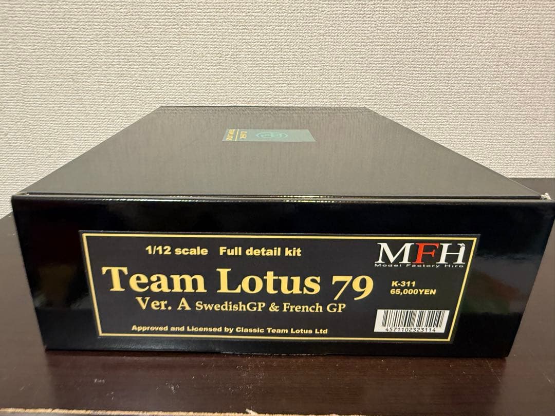 MFHモデルファクトリーヒロTeamLotus79 1/12ver.A K311