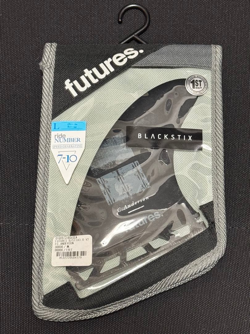 c*o様 Futures Blackstix フィン C. Anderson L