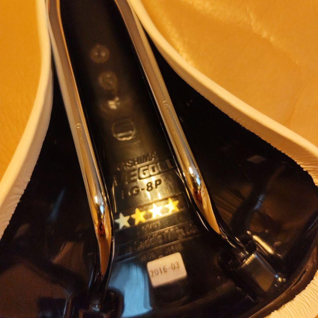 美品　FG-8P　加島サドル　KASHIMAX　FIVE GOLD　NJS　競輪