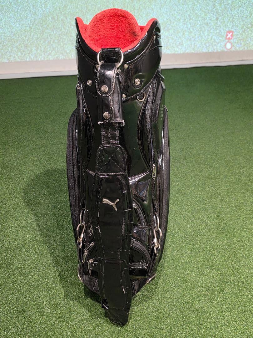 PUMA プーマ エナメル キャディバッグ CB ツアー プロフェッショナル