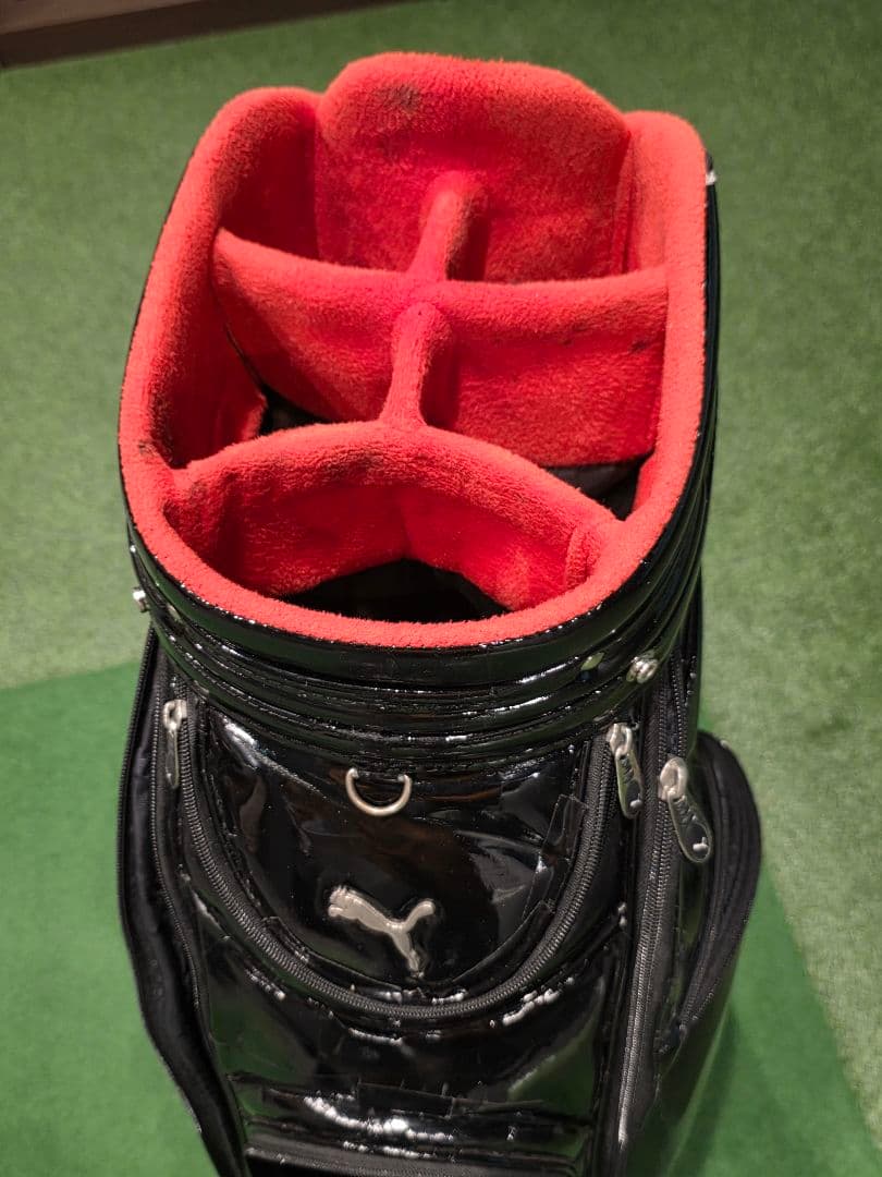 PUMA プーマ エナメル キャディバッグ CB ツアー プロフェッショナル