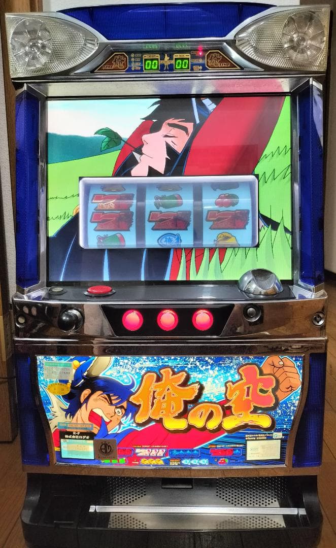 【パチスロ実機】ロデオ★『初代』俺の空【オートプレイ付不要機付】４号機