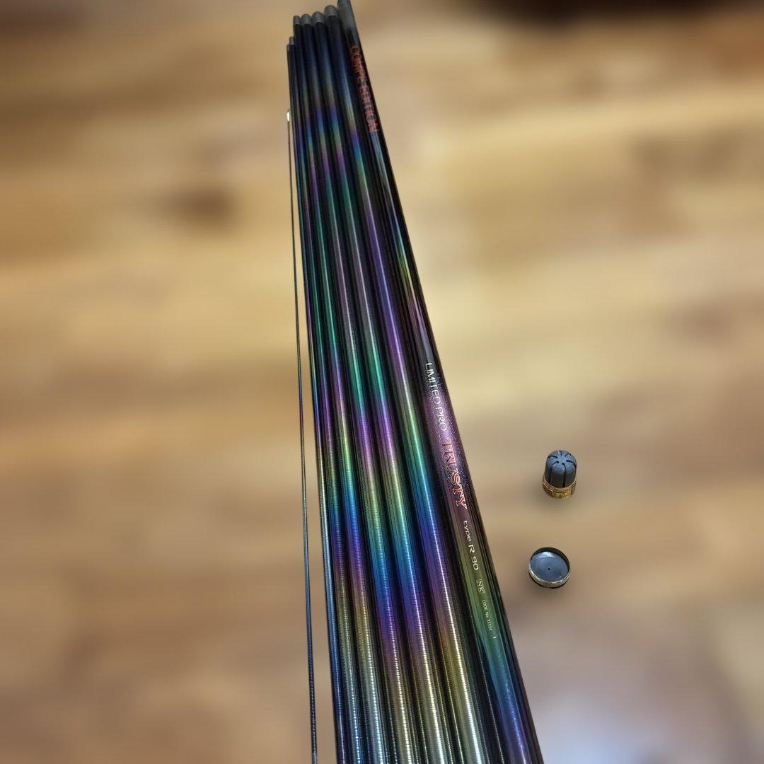 鮎ロッド　シマノ　トラスティ NK オールラウンド type-R 90NK