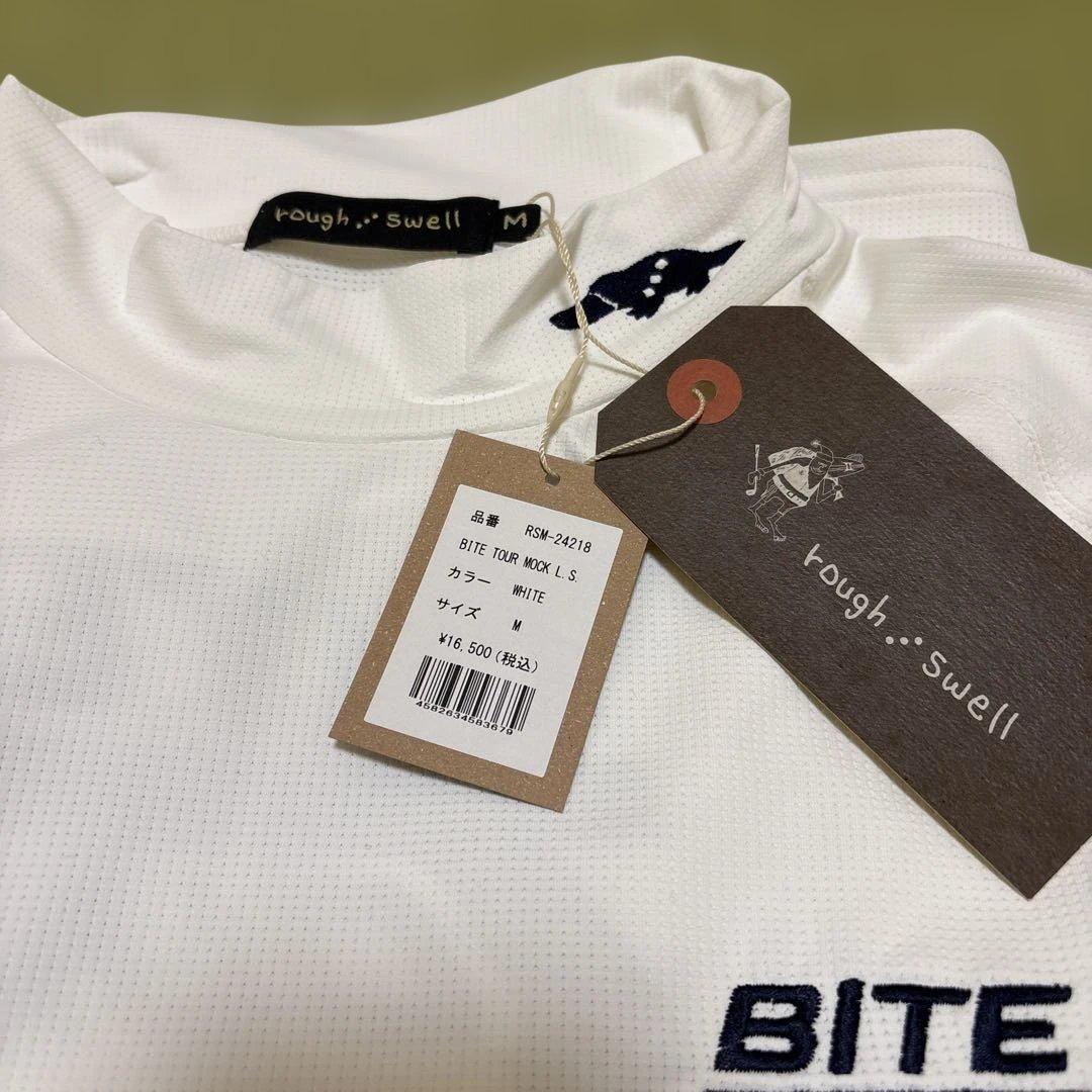 ラフアンドスウェル　rough＆swell 長袖モックネックシャツ