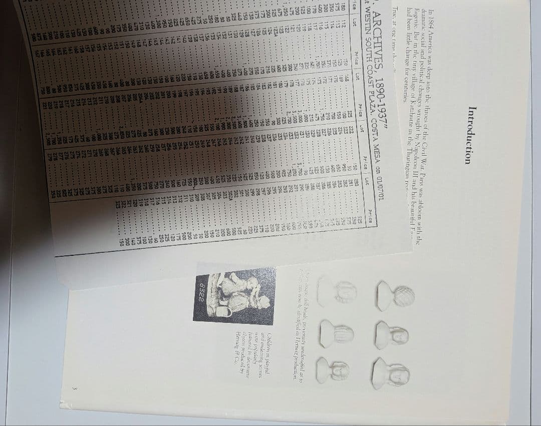 ドイツ　ドールカタログ　Hertwig & Co.