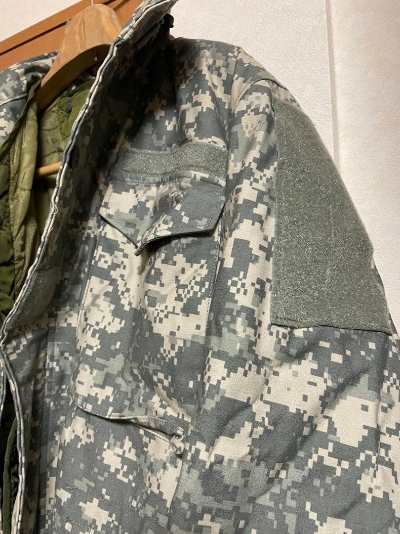 キルトライナー付　M-65 フィールドジャケット　フード内蔵　米軍
