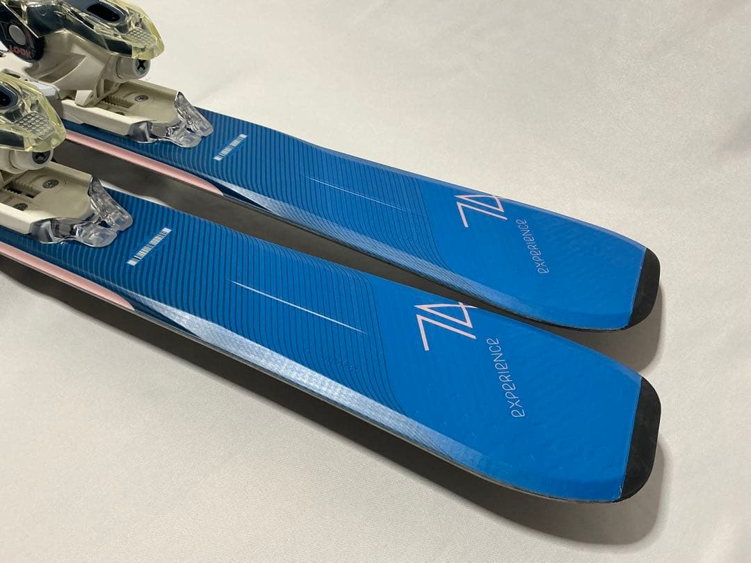 【極美品】ロシニョール EXPERIENCE74W 136cmビンディング付き