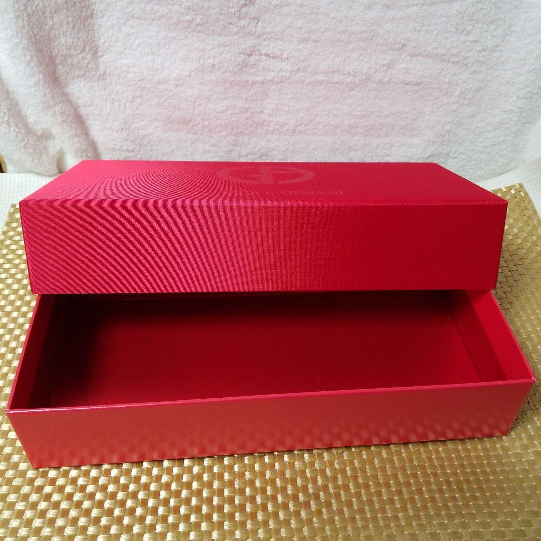 【レア空箱】アルマーニビューティー　限定品セット　レッドサテン 空ケースボックス