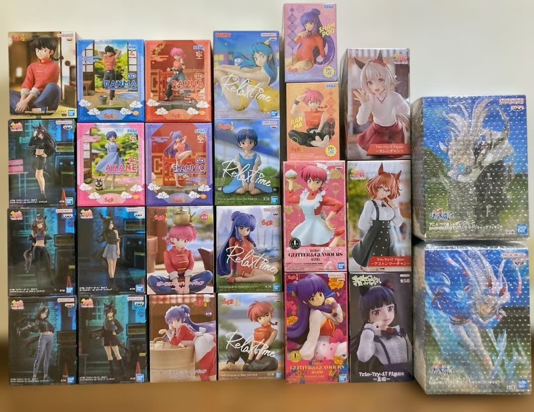 フィギュアセット　らんま　ウマ娘　など 全25体セット