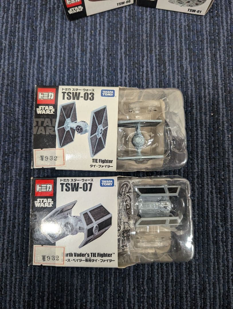 ７個セット！！　スター・ウォーズ TSWシリーズ ミニカーセット　トミカ