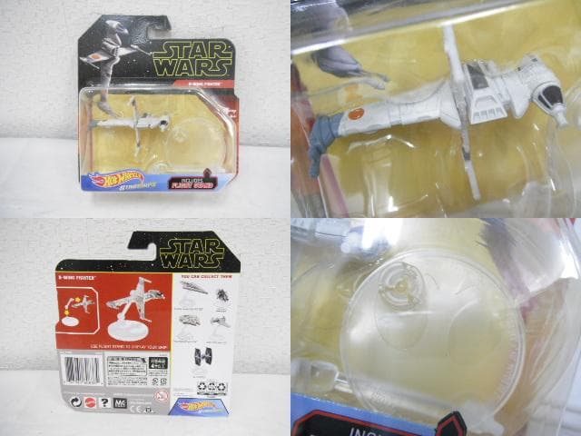 未使用品 ホットウィール スターウォーズ 乗り物フィギュア 計9個セット