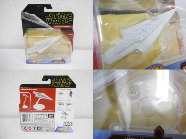 未使用品 ホットウィール スターウォーズ 乗り物フィギュア 計9個セット