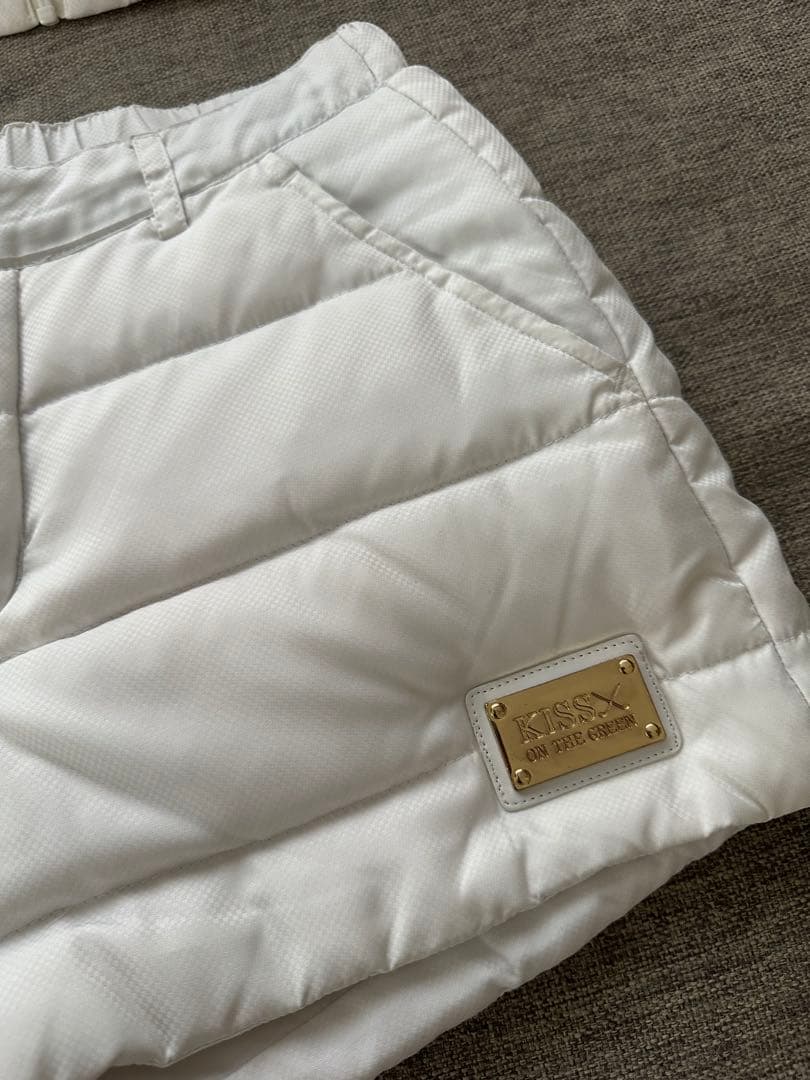 お値引！キスオンザグリーン ダウン セットアップ