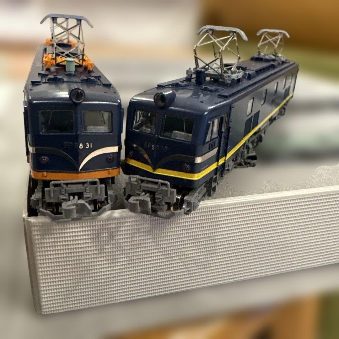 【希少】KATO 10-260 40周年記念 EF58試験塗装機４両セット⑥