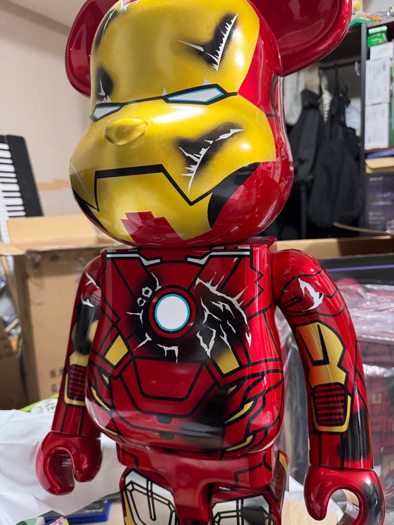 BE@RBRICK IRON MAN MARK VII DAMAGE 1000％