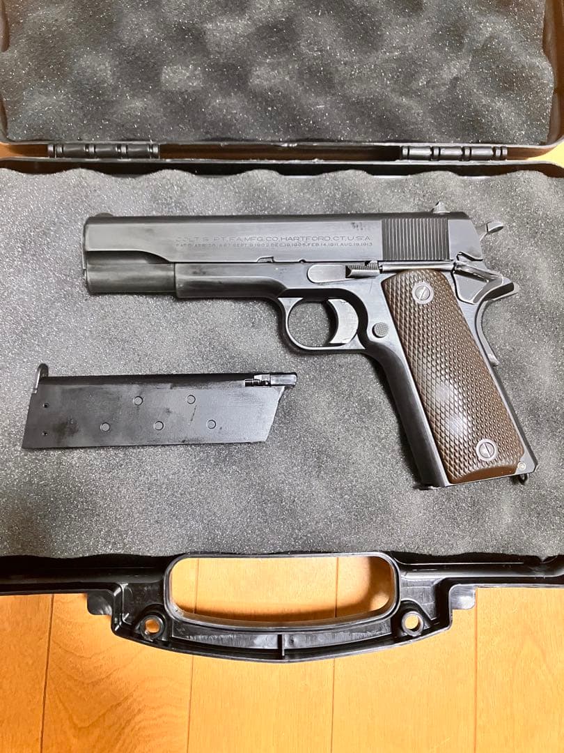 期間限定大幅値下げ！WAコルトガバメントゲッタウェイビンテージ予備マガジン付き