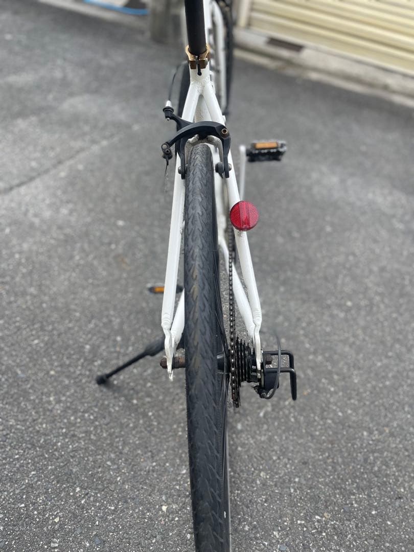 DESTINO クロスバイク ホワイト 700C オートライト