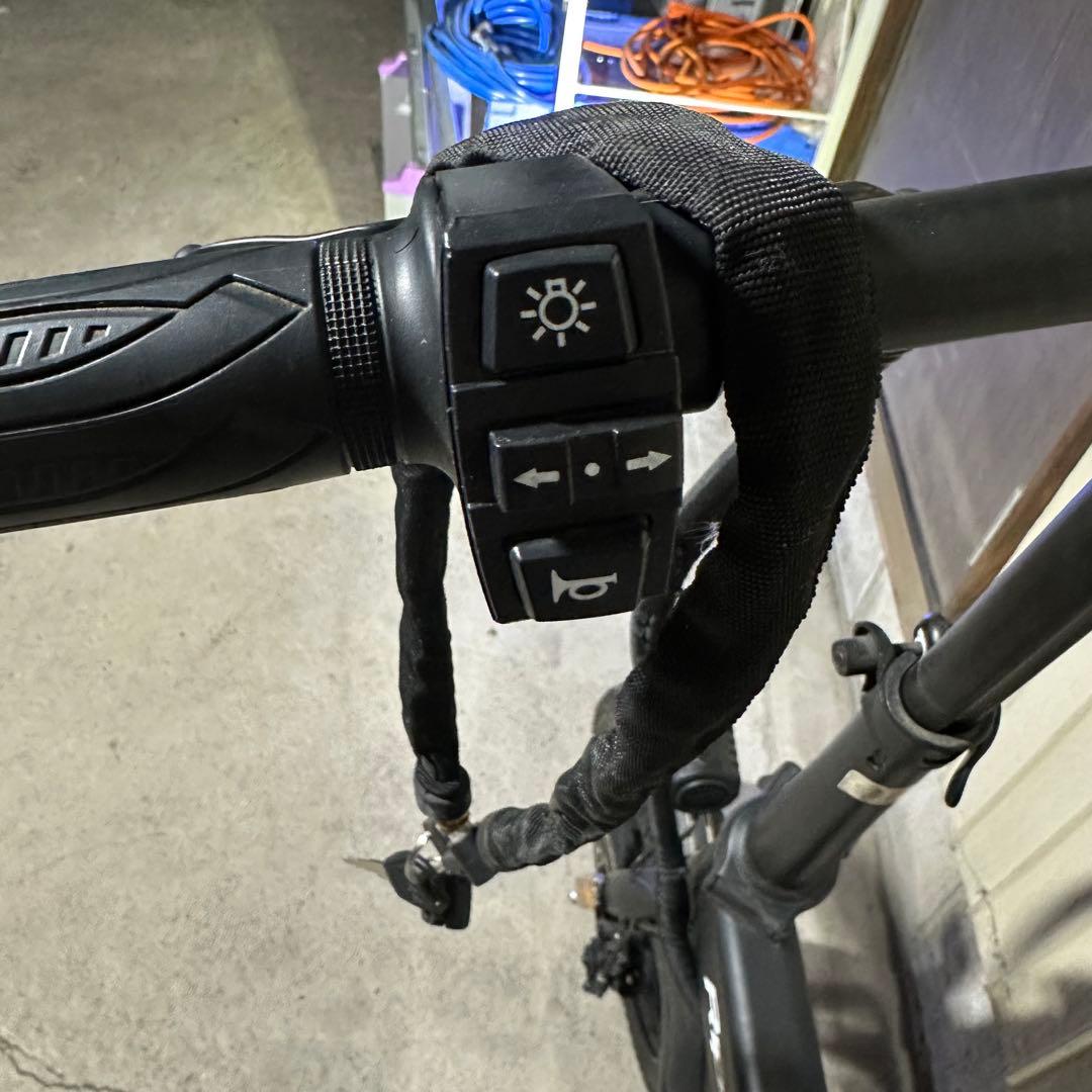 【引き取り希望】Ripwheat EB02 電動アシスト自転車 ブラック