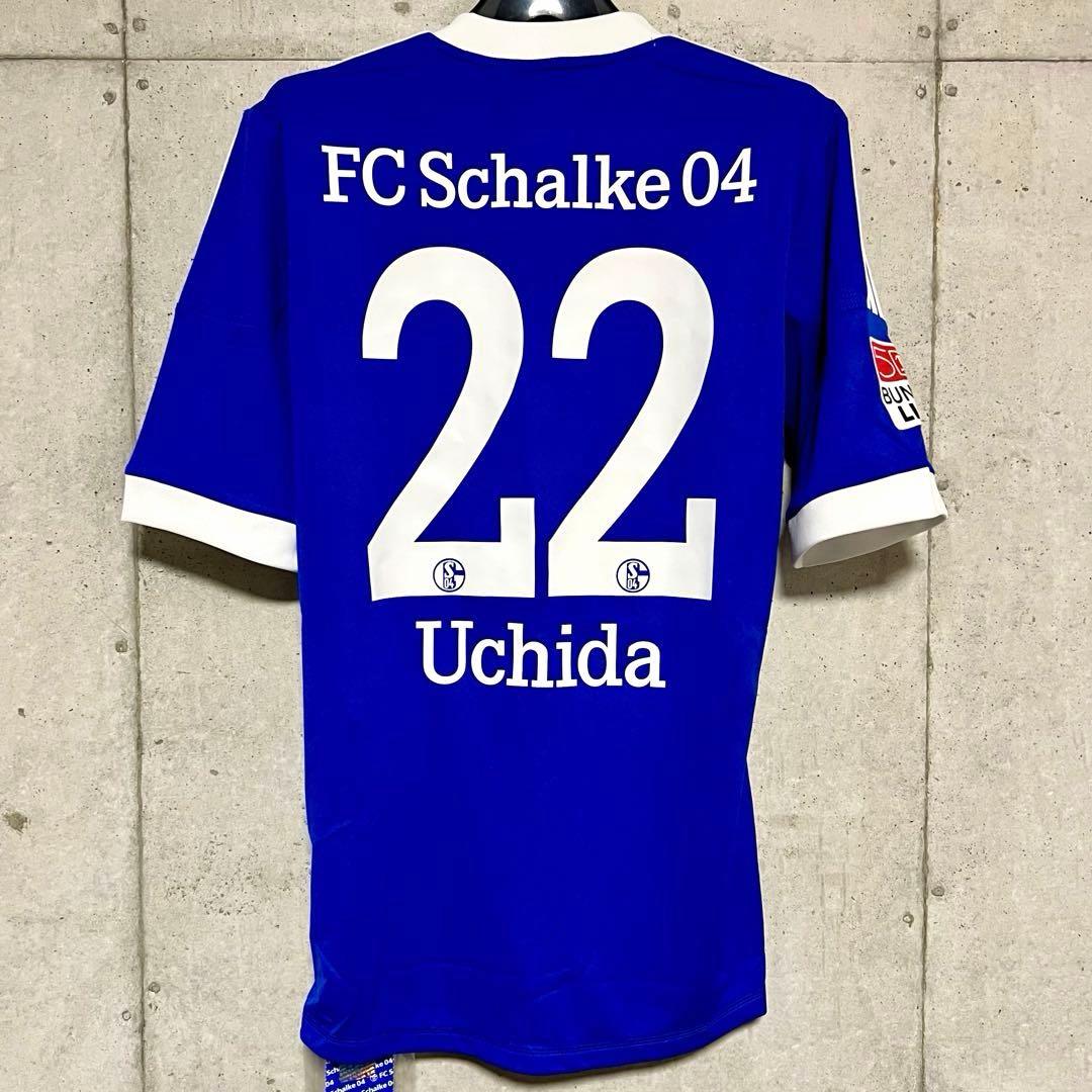 【新品/タグ付き】13/14 シャルケ04 ♯22 内田篤人【Mサイズ】ホーム
