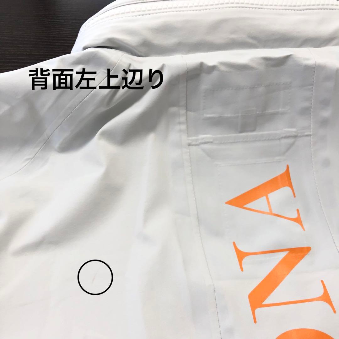 マークアンドロナ MARK＆LONA レインウェア セットアップ ゴルフ 白