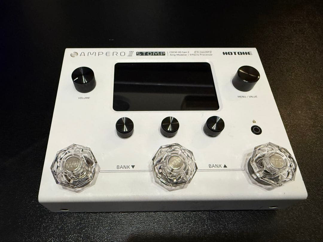 AMPERO II STOMP ギターエフェクター ホワイト