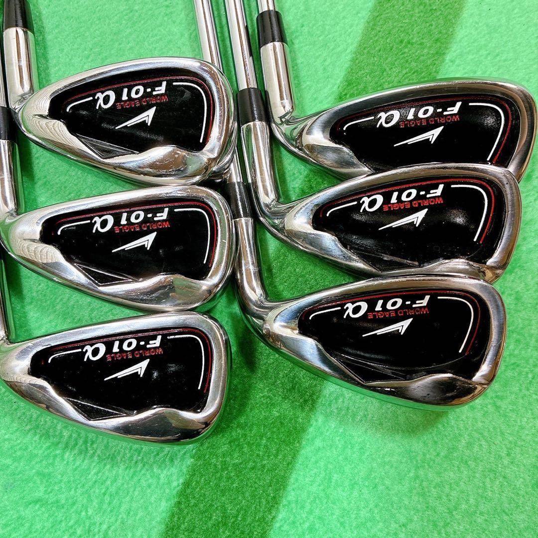 WORLD EAGLE F-01a メンズゴルフクラブ 9本セット 右利き用