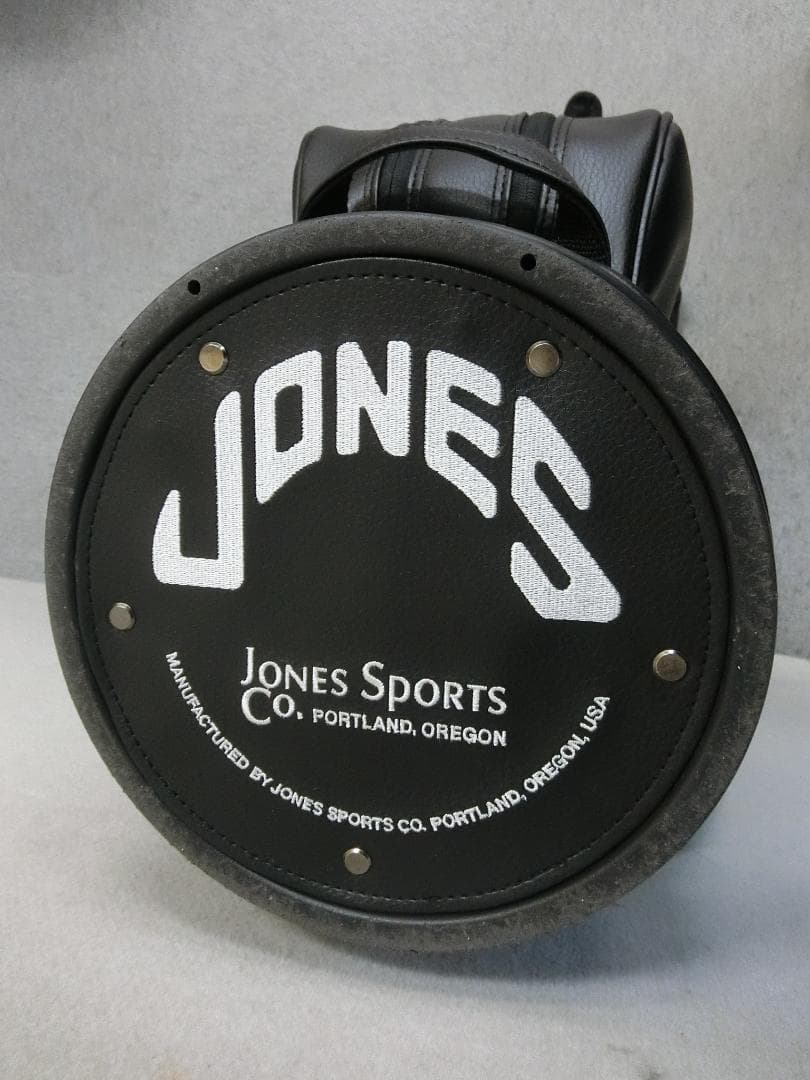b648 ◆希少 JONES ライダー オールブラック キャディバッグ
