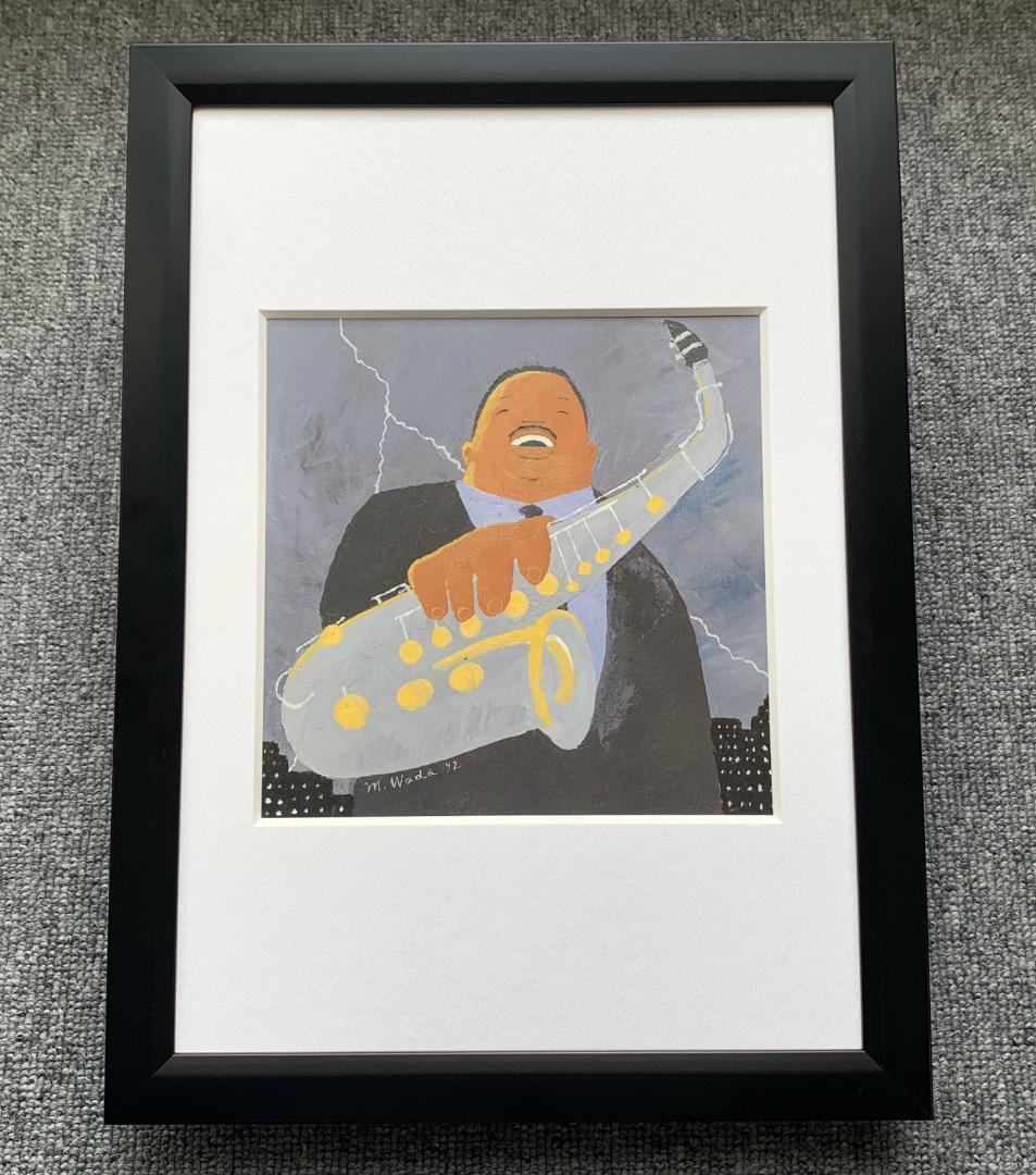 ※ ふぁんたすてぃっく Jさま 専用ページ 和田誠 ４点まとめて A4 額装品