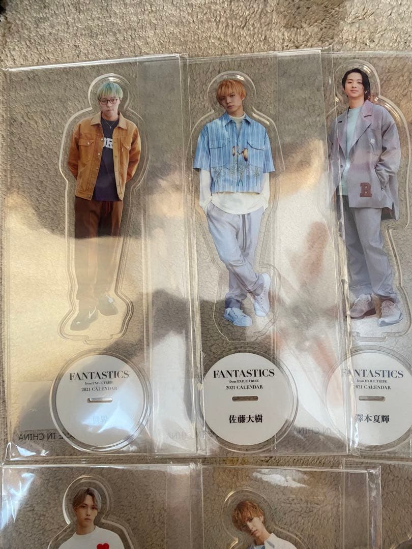 FANTASTICS ファンタ　カレンダー　アクスタ　コンプ　全メンバー　セット