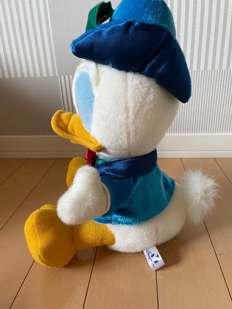 【ドナルド】 終売品 希少 ぬいぐるみ 3つ 自立 童顔 レトロ