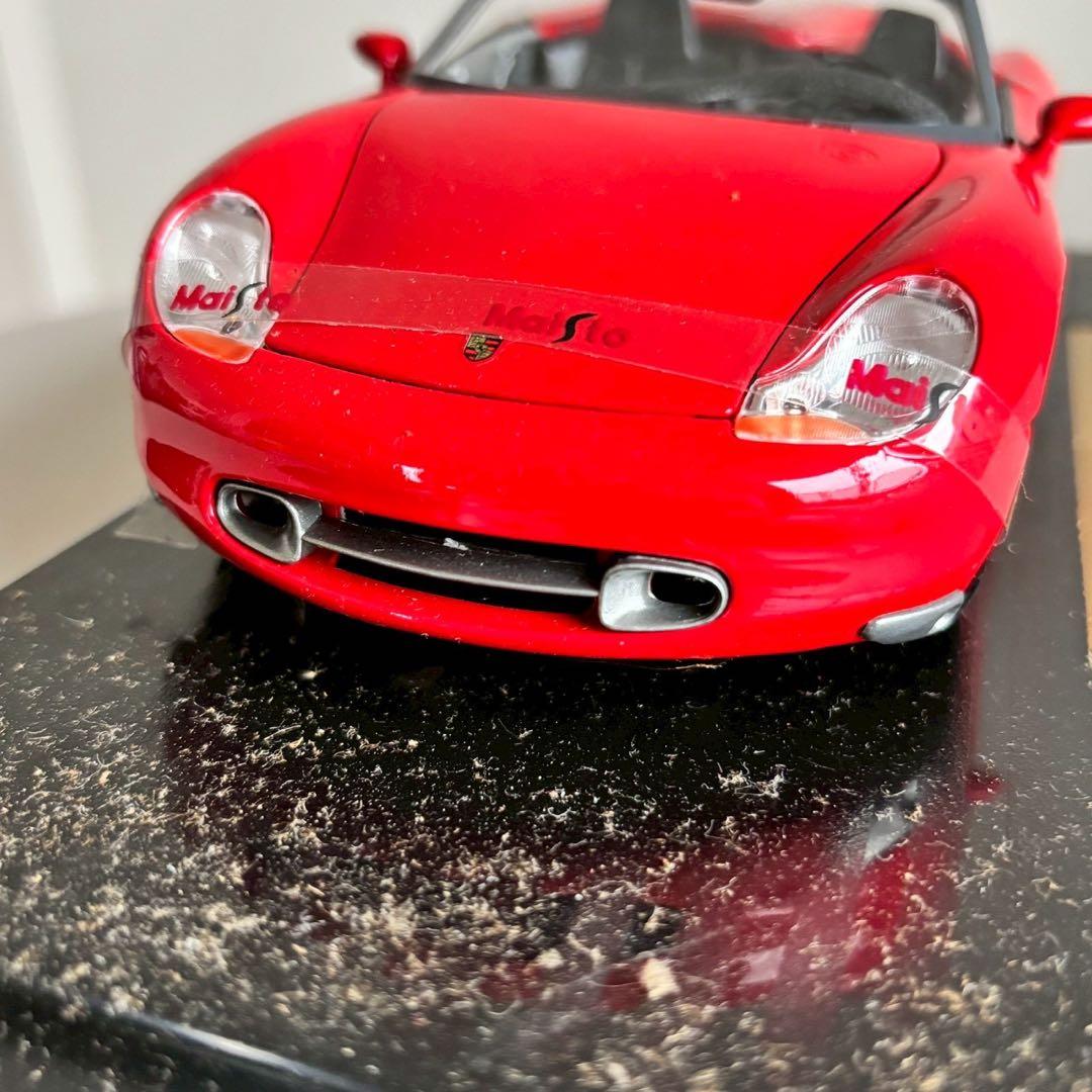 Maisto マイスト Porsche Boxster 1/18 レッド