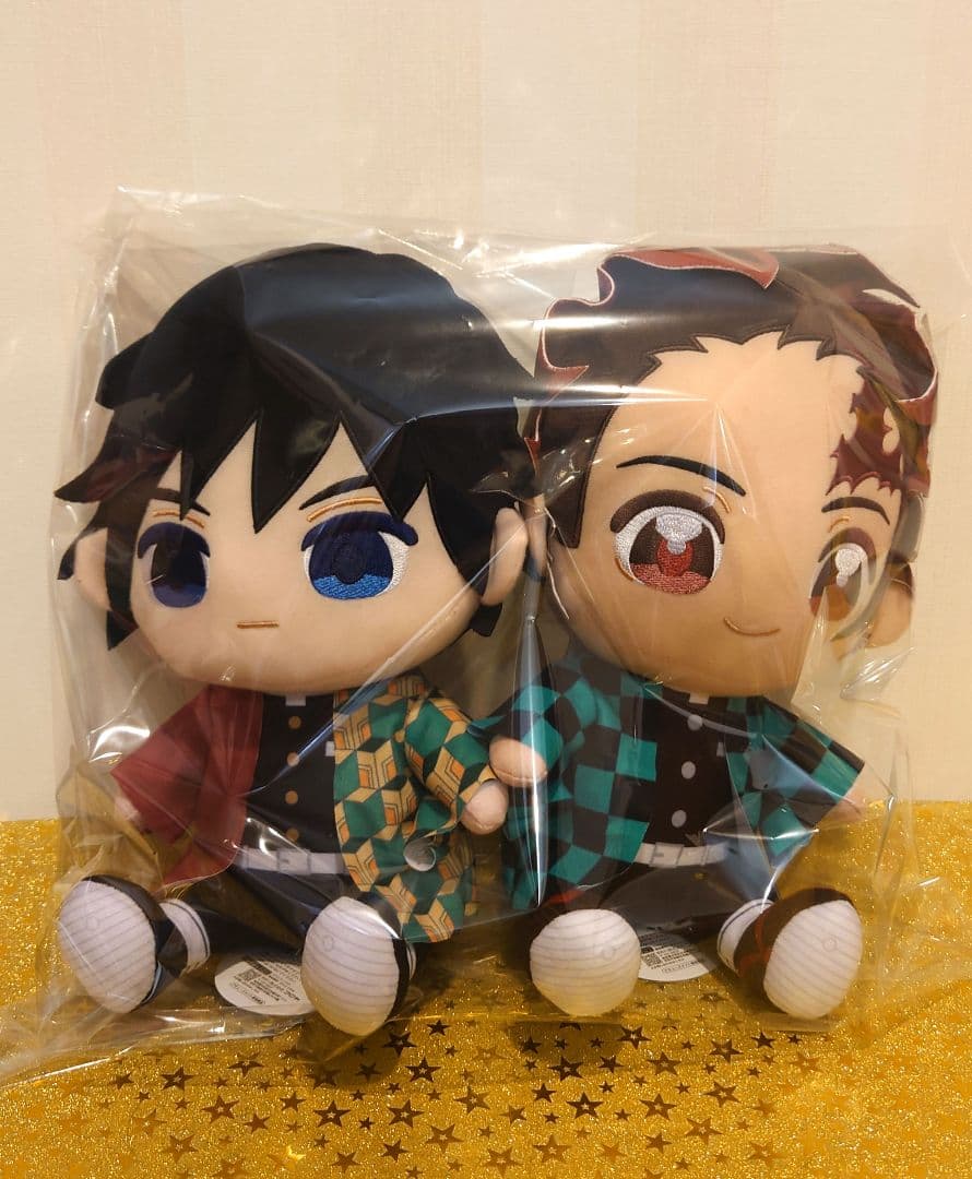 希少 ぬいぷりけおすわりBIG ぬいぐるみ 竈門 炭治郎 冨岡 義勇 鬼滅の刃