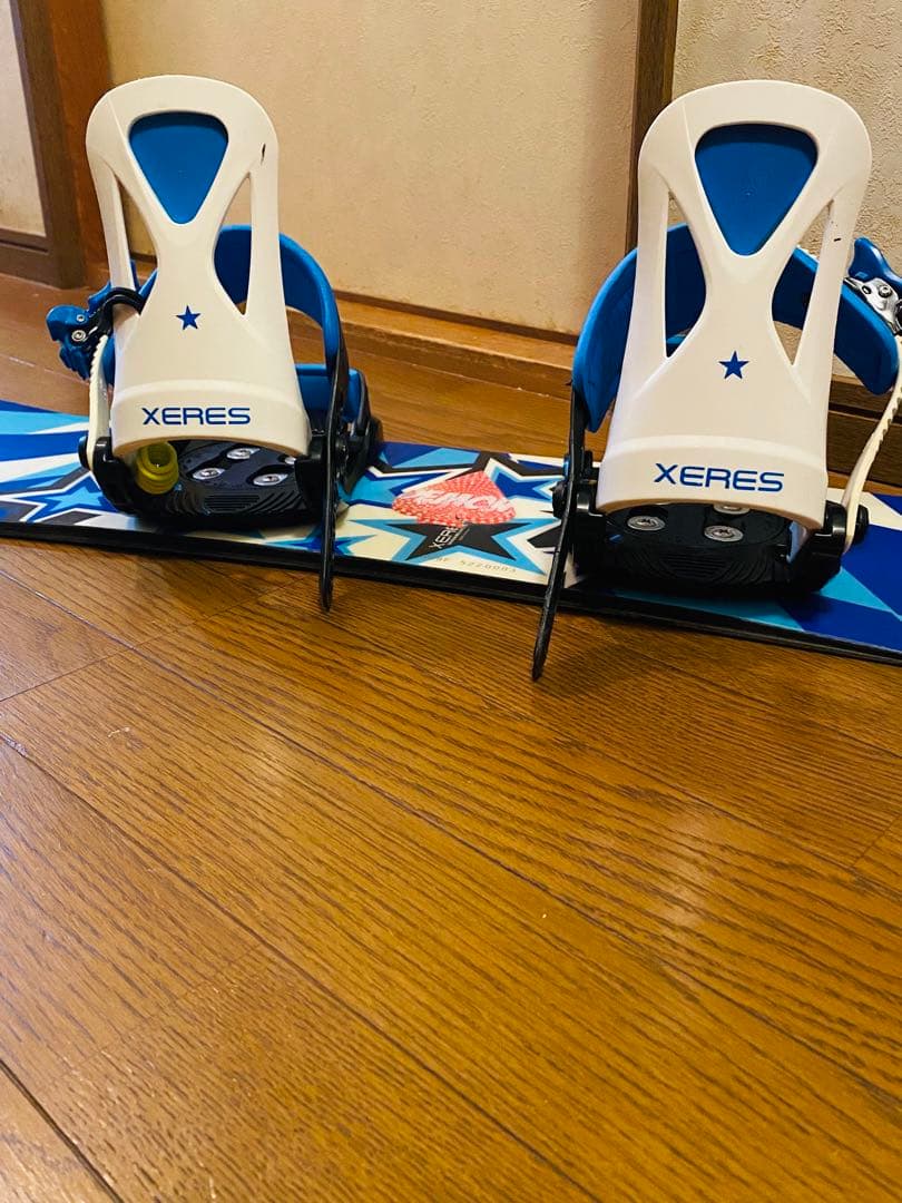 美品✨XERES スノーボード キッズ 118cm Jr.ビンディング付