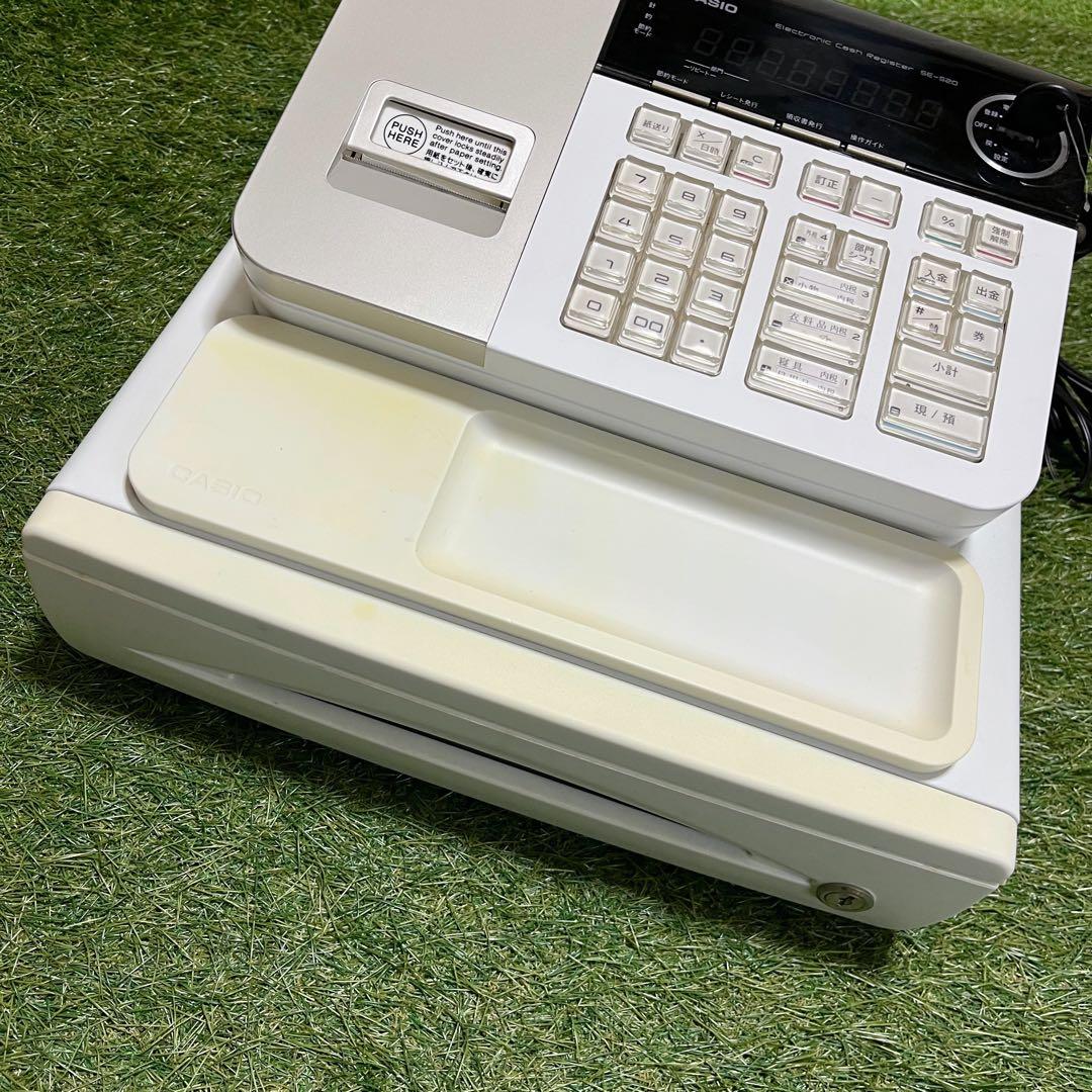 CASIO カシオ SE-S20 電子レジスター 電子店名スタンプ付き
