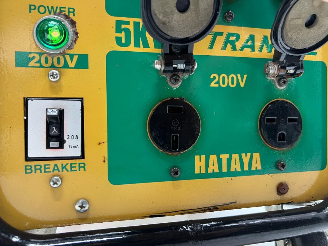 HATAYA ハタヤ HLV-05A トランス 5KVA 【中古品】81DD5