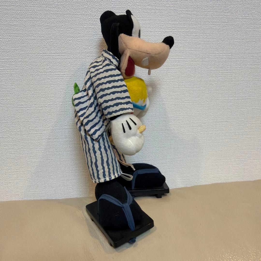 ディズニー　グーフィー　浴衣　ぬいぐるみ　平成レトロ