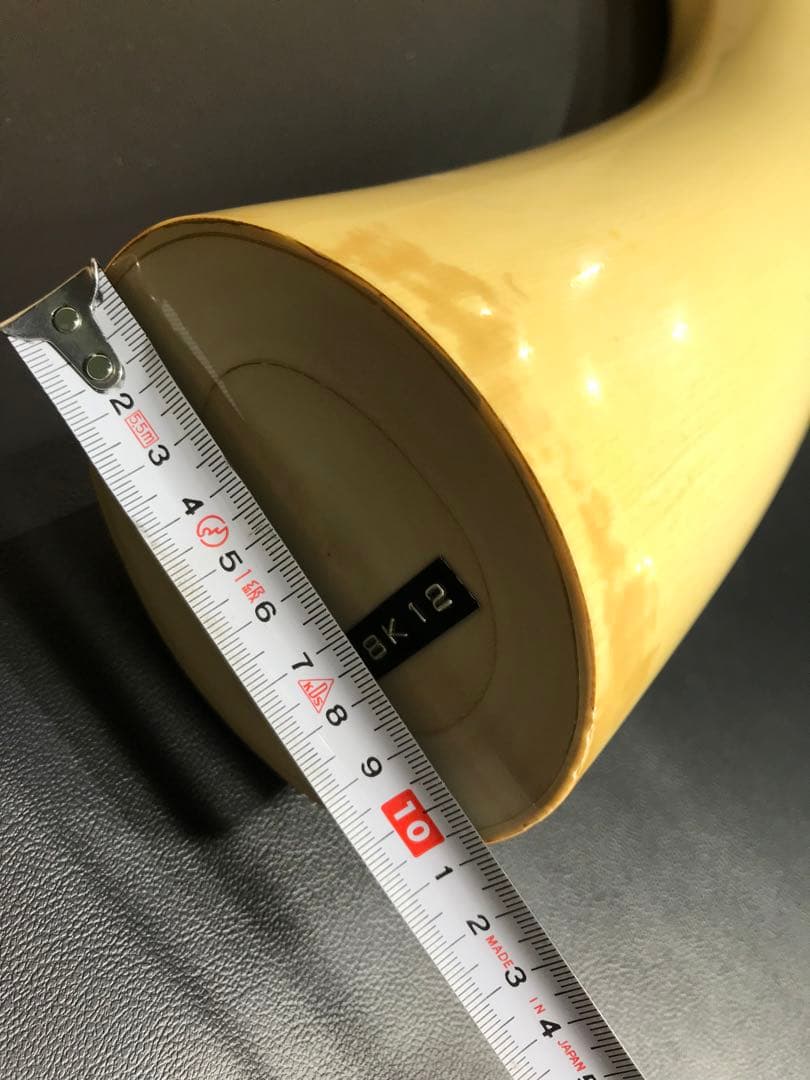 象牙風置物 レプリカ 練り物　オブジェ 一本牙 全長100cm