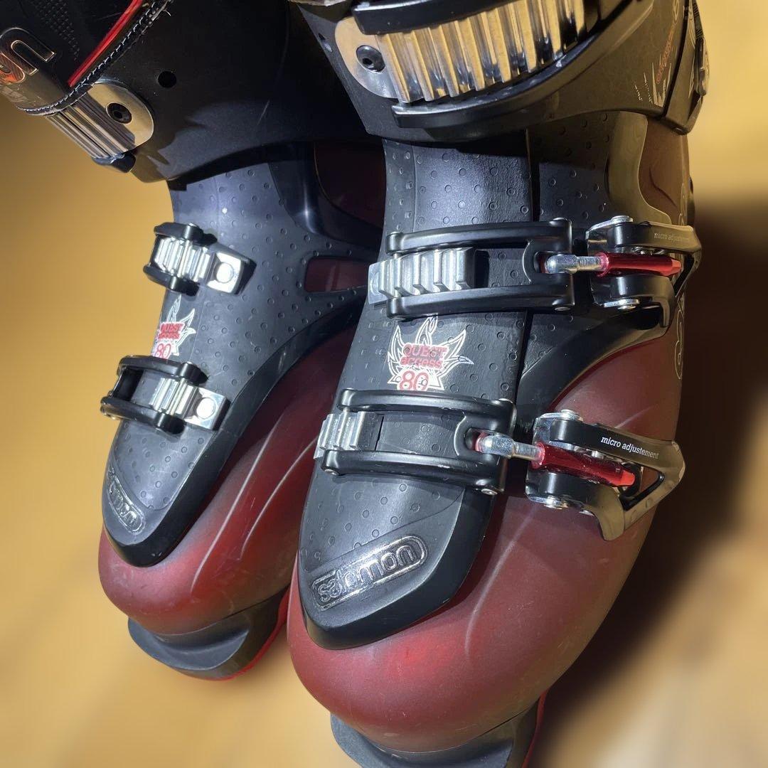 幅広軽量salomonサロモンQUESTACCESS80 27.0-27.5cm