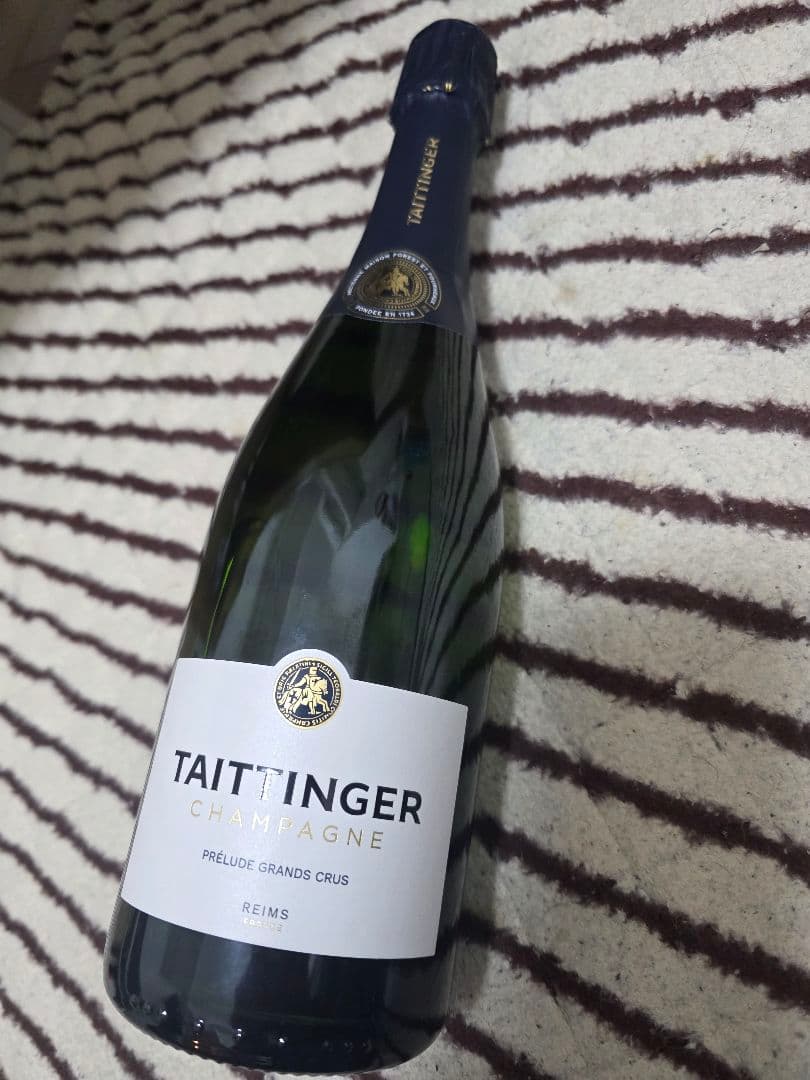 シャンパン　テタンジェ　プレリュード　グラン・クリュ750ml　新品未開封