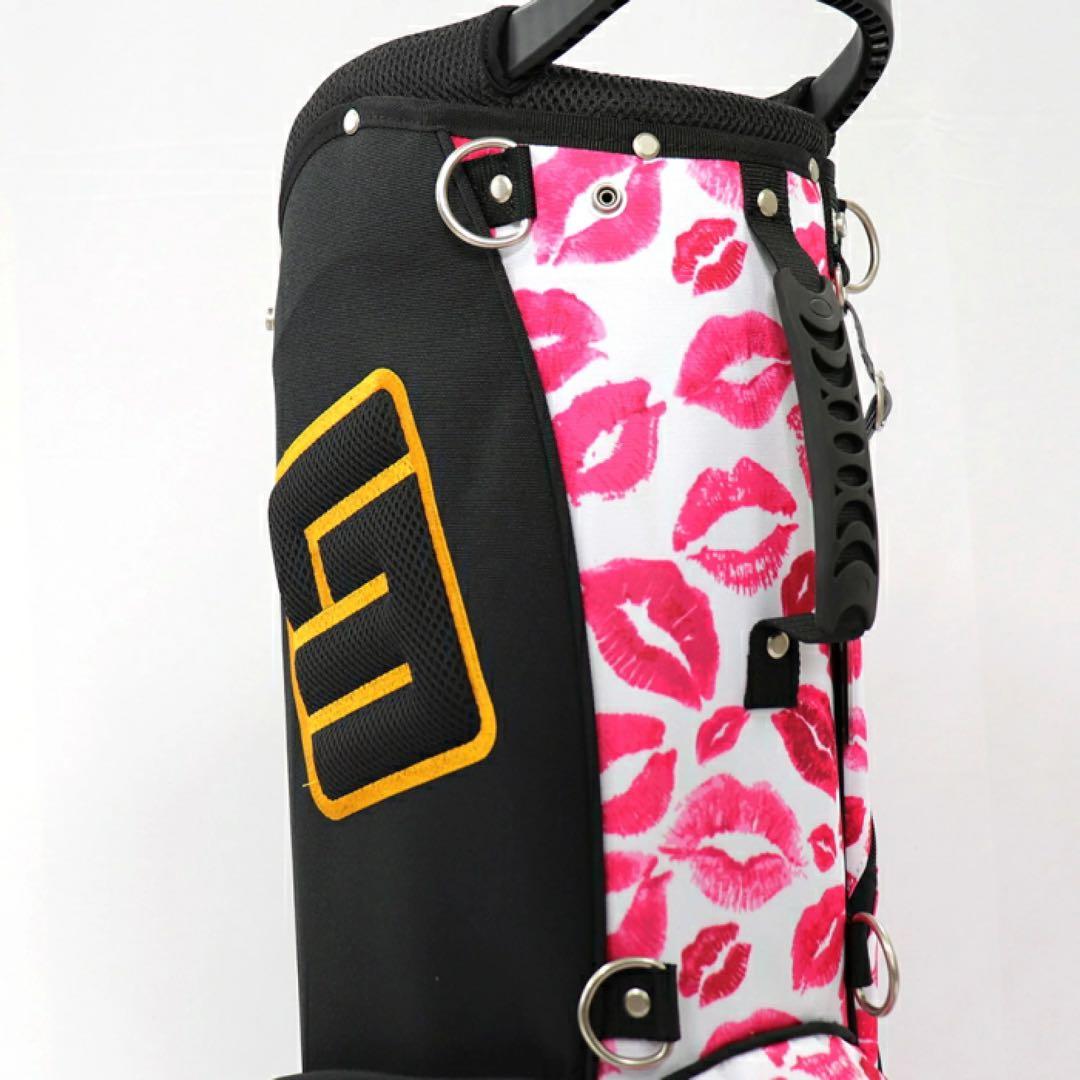 【新品】ラウドマウス LM-CB0021 キャディバッグ キスホワイト（243）