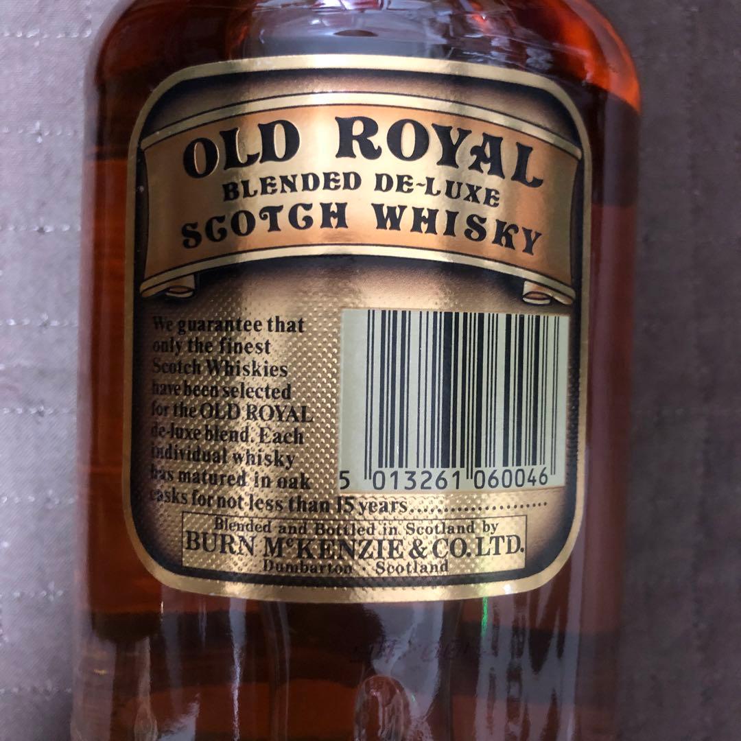 OLD  15年 ブレンデッドデラックススコッチウイスキー 75cl