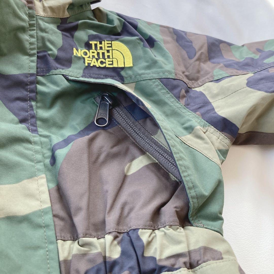 THE NORTH FACE カモフラ柄 スノーウェア キッズ 90
