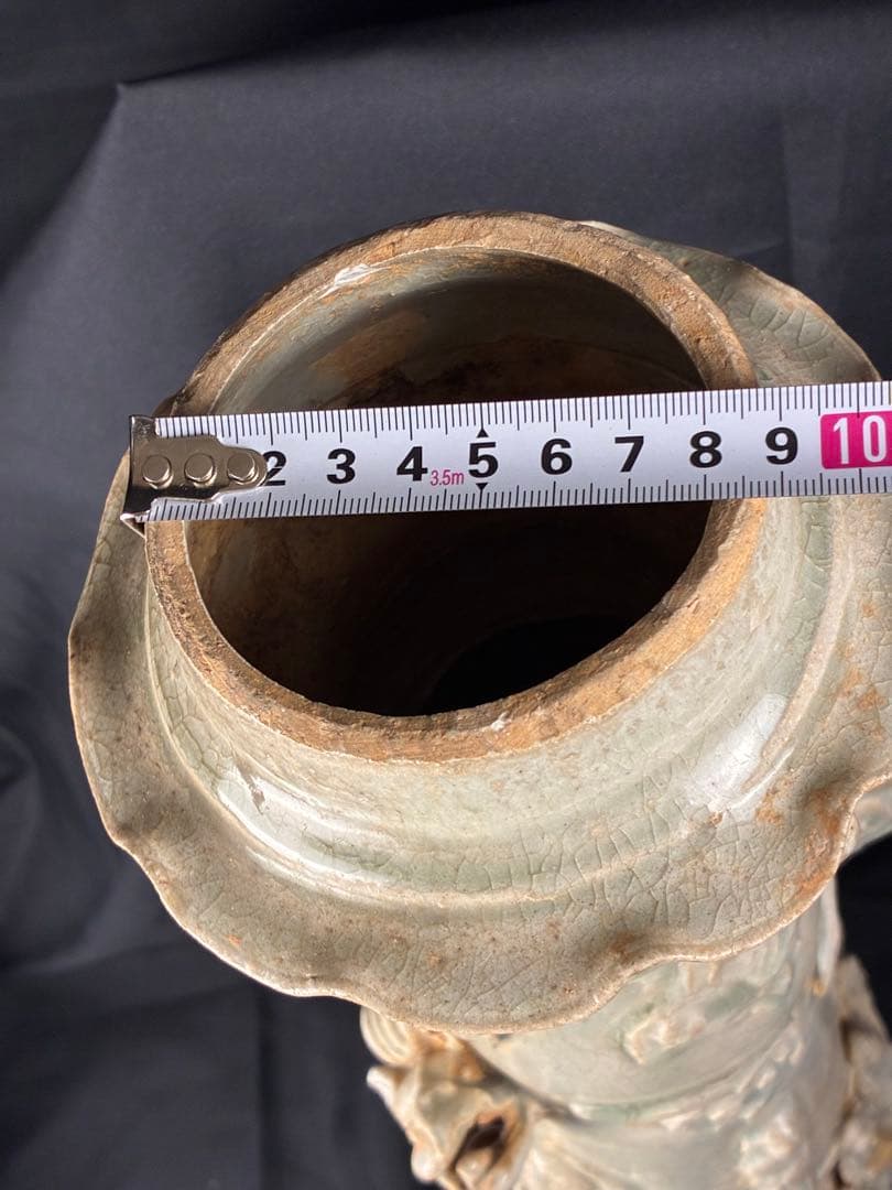 中国 青白磁 壺