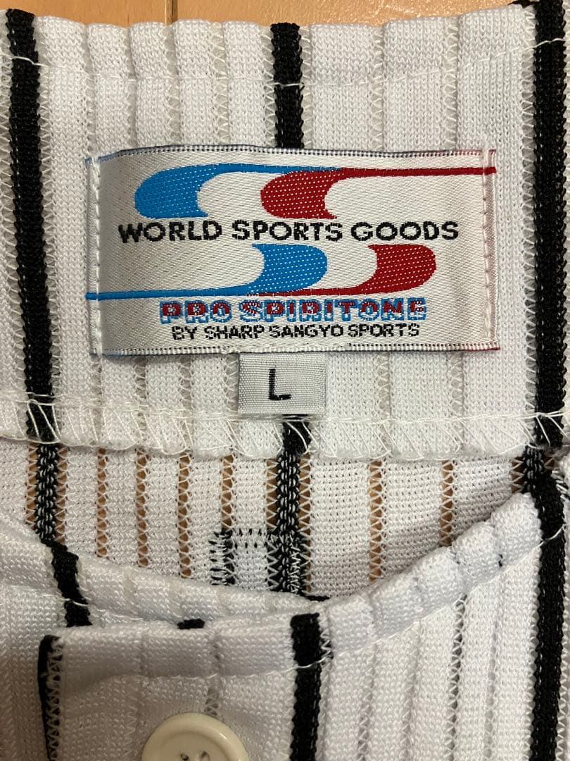 ジェフウィリアムス　阪神タイガース　ユニフォーム　当時　シャープ産業　ミズノ　L