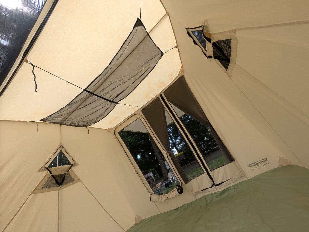 匿名たのメル便☆スプリングバーテント/クラシックジャック100/グランドタープ付