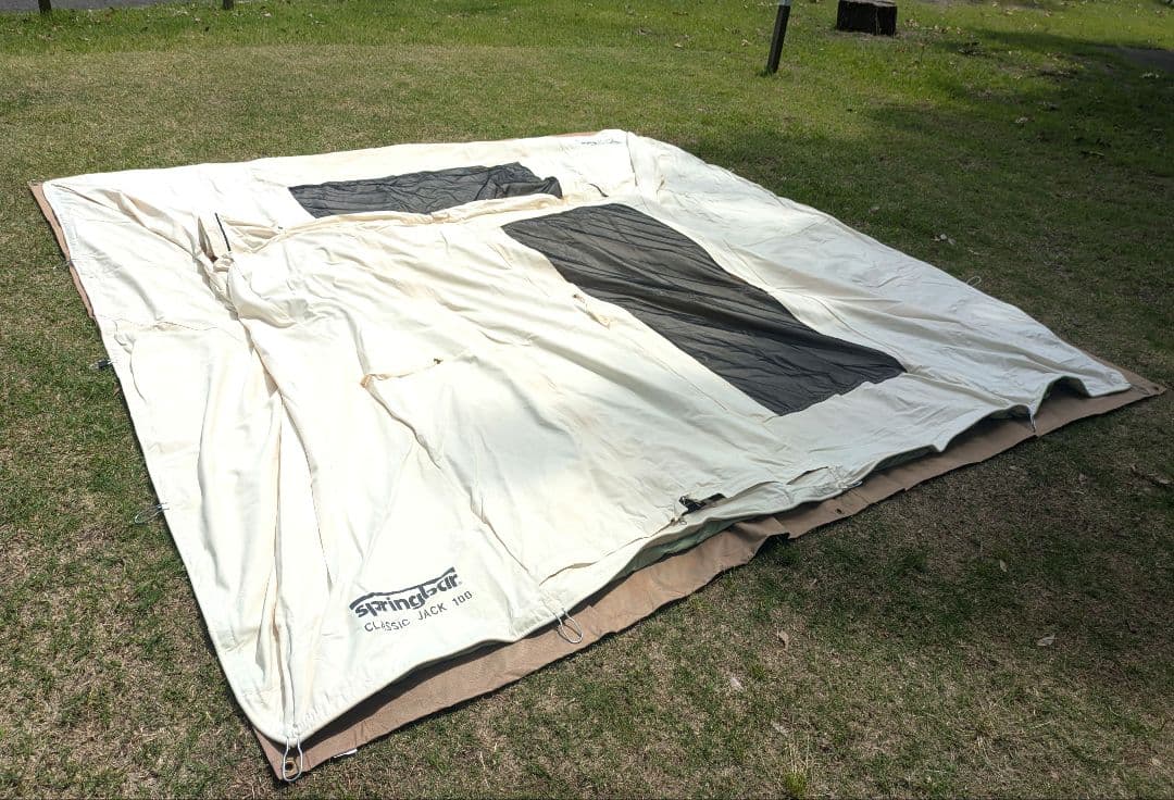 匿名たのメル便☆スプリングバーテント/クラシックジャック100/グランドタープ付