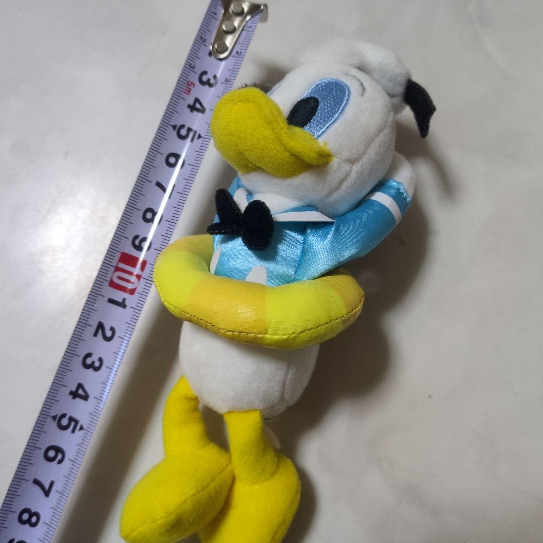 ディズニーストア　サマー　マリン　ぬいぐるみ　ドナルド　浮き輪