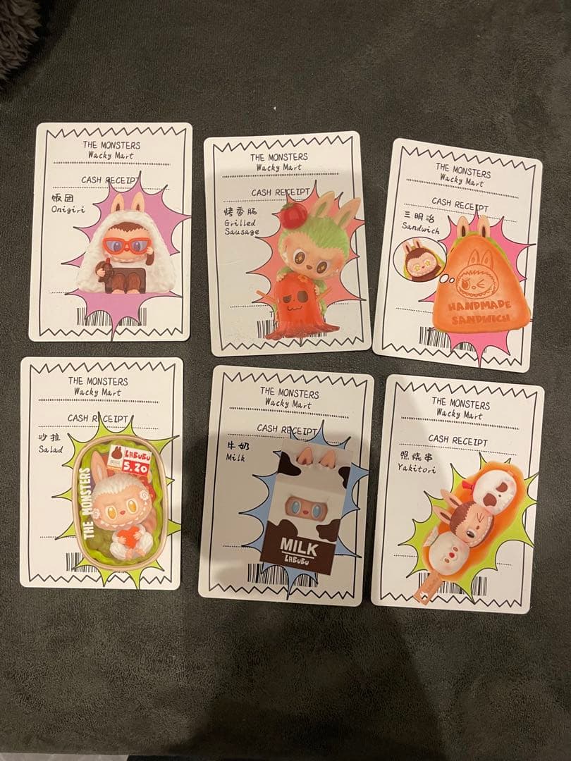 POPMART the MONSTERS ラブブ ワッキーマート フィギュア