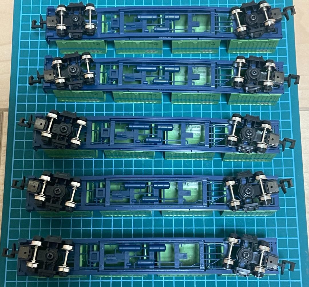 TOMIX コキ10000系×12両 ＋ 国鉄コンテナ各種