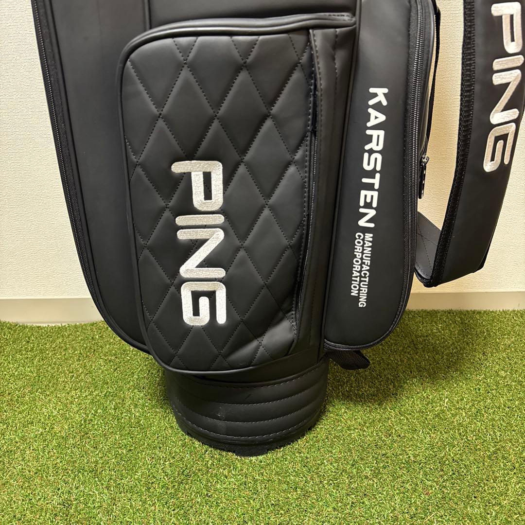 PING ピン 2024年モデル KARSTEN キャディバッグ 9型 ブラック